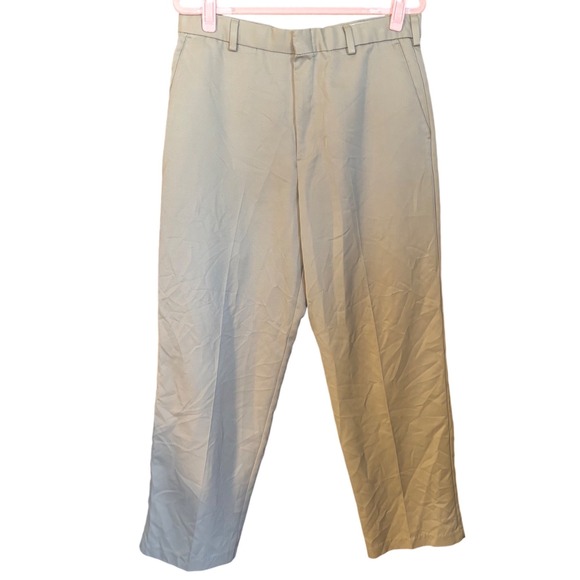 Dockers Other - Dockers Golf Mens Khaki Microfiber Performance Pants Size 33X30